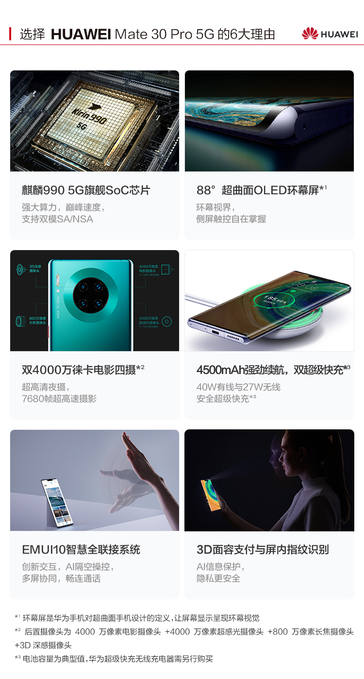 华为 HUAWEI Mate 30 Pro 5G